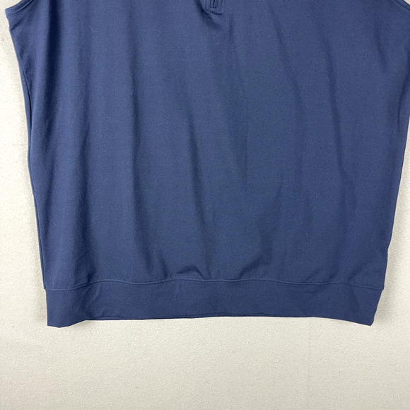 Straight Down Cypress Vest Mens XL Blue Golf Performance Sleeveless Soft Casual - Picture 3 of 13